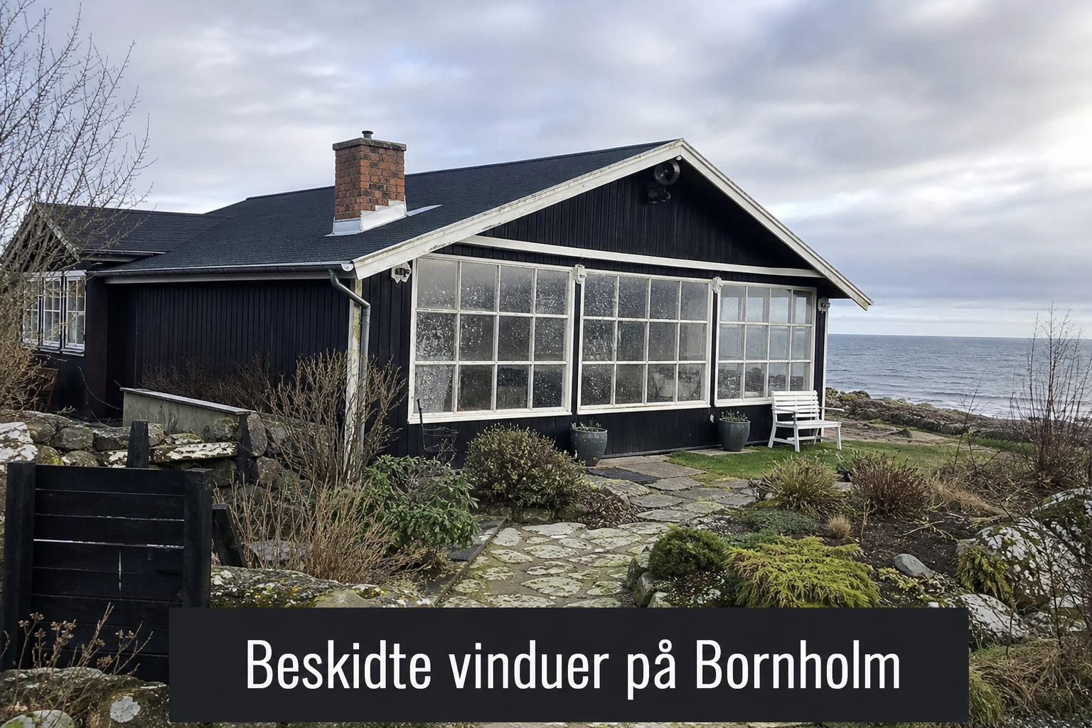 Beskidte vinduer på Bornholm